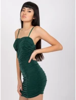 Šaty DHJ SK 13930.90 tmavo zelená