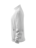 Bunda fleece dámska biela