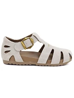 Dámske béžové kožené sandále Artiker 58C0328