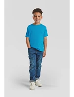 Fruit of the Loom Kids Iconic 150 T Detské tričko 16.1023 azúrovomodré
