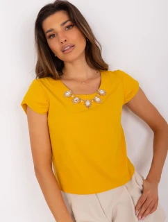 Blúzka LK BZ 505783 2.01P tmavo žltá