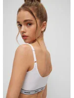 Dámska športová podprsenka BOSS s prúžkami 50469659-100 - HUGO