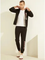 Pánska mikina U0BA50K9V31 - JBLK čierna - Guess