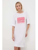 Dámska nočná košeľa 164687 4R255 00010 biela - Emporio Armani