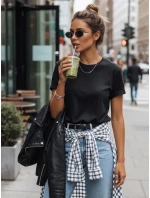 MAYLA dámske tričko čierne FashionStreet RY2123