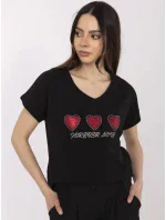 Tričko CLM TS 1708.83 čierne Tričko CLM TS 1708.83 čierne