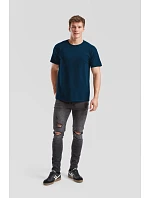 Fruit of the Loom Iconic 195 T Pánske tričko z hrubého materiálu 16.1422 čierne