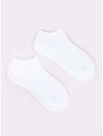 Yoclub 6Pack Základné členkové biele ponožky SKS-0064U-0100-002 White
