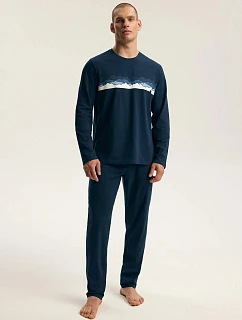 Pyžamo Henderson 45492 Froze, s dlhými rukávmi, veľkosť M–3XL