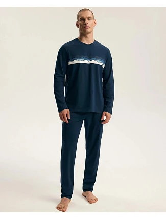Pyžamo Henderson 45492 Froze, s dlhými rukávmi, veľkosť M–3XL Pyžamo Henderson 45492 Froze, s dlhými rukávmi, veľkosť M–3XL