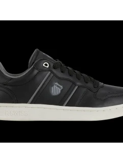 K-Swiss pánska športová obuv Lozan Match Lux trainers kožené tenisky black (04308-032-M)