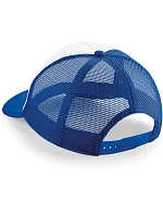 Beechfield B 645 5-panelová čiapka Vintage Trucker 53.0645 jasne kráľovská modrá/biela