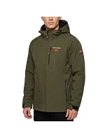 Geographical Norway Takito DB 009 M WY1161H/GN-Kaki Softshellová bunda Geographical Norway Takito DB 009 M WY1161H/GN-Kaki Softshellová bunda