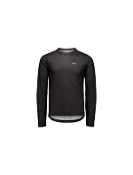 Cyklistické tričko POC M's Motion Air L/S Jersey, čierne