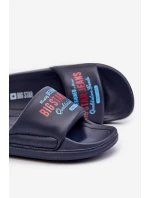 Piankowe Klapki Dziecięce Big Star NN374516 Granatowe