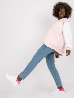 Mikina EM BL 697.88 svetlo ružová