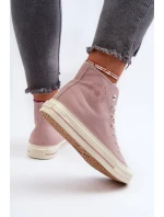 Dámske vysoké tenisky Big Star pink