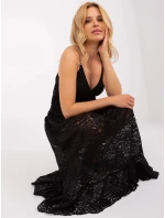 Dámske šaty 8247.62P čierne - FPrice