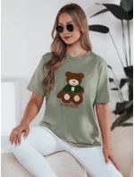 BAREN dámske tričko pistáciové FashionStreet RY2539