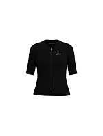 Cyklistické tričko POC W's Raceday S/S Jersey, čierne