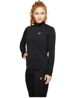 Tričko Asics Core Longsleeve 1/2 Zip Top W 2012C328-001