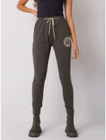 Tepláky RV DR 7072.26 tmavá khaki