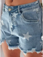 Dámske džínsové šortky MOONSTAR blue FashionStreet SY0471