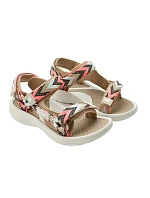 Lee Cooper Dámske sandále na suchý zips pre Letné plážové sandále Light Beige Women's Lee Cooper Dámske sandále na suchý zips pre Letné plážové sandále Light Beige Women's
