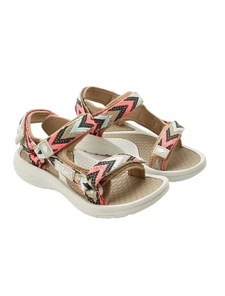 Lee Cooper Dámske sandále na suchý zips pre Letné plážové sandále Light Beige Women's Lee Cooper Dámske sandále na suchý zips pre Letné plážové sandále Light Beige Women's