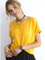 Tričko RV TS 4662.86 tmavo žltá