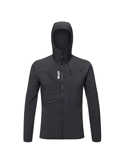 Pánska lyžiarska bunda MILLET M RUTOR XCS AIR HOODIE, čierna
