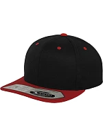 Flexfit 110 6-panelová čiapka „Fitted Snapback“ 55.0110 čierna/červená Flexfit 110 6-panelová čiapka „Fitted Snapback“ 55.0110 čierna/červená