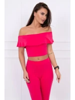 Sada s volánikmi malinová