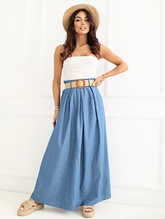 Sukňa MI SD A308911.05 modrá