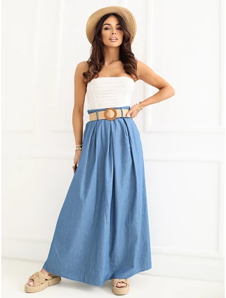 Sukňa MI SD A308911.05 modrá