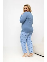 Pohodlné pyžamo pre plnoštíhly model 226131 Forever Pink