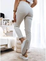 Dámske džínsové nohavice MAYO light beige FashionStreet UY1378