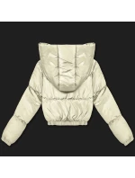 Krátka zimná bunda J Style v matnej farbe (5M3360-254)