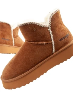 Wrangler Elsa Zimné členkové topánky zateplené pohodlné módne hnedé