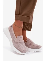 Dámske mokasíny z prírodného semišu na platforme Vinceza Beige Dámske mokasíny z prírodného semišu na platforme Vinceza Beige