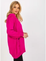 Dámsky kardigan LC SW 8042.08X fuchsiová - FPrice