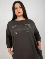 Tunika RV TU 7505.15 tmavá khaki