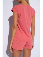 Dámske pyžamo 164794 4R223 05373 coral - Emporio Armani