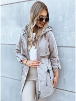 Dámska prechodná bunda STARK STYLE sivá FashionStreet TY3857 Dámska prechodná bunda STARK STYLE sivá FashionStreet TY3857