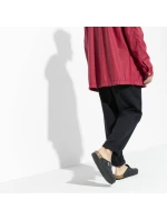 Dámske/pánske žabky Birkenstock Boston Black oil leather narrow (0059463)