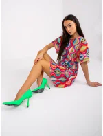 Šaty DHJ SK 9651.51 tmavo ružová