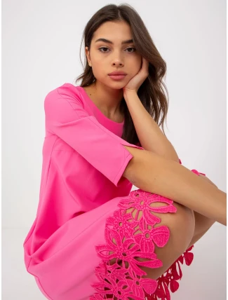 Dámske šaty LK SK 505942 ružové