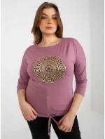 Dámska blúzka RV BZ 8454.20P tmavo ružová - FPrice