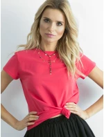 Tričko RV TS 4623.89 koralov Tričko RV TS 4623.89 koralov