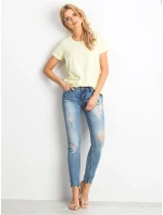 Tričko RV TS 4838.13P jasne žltá